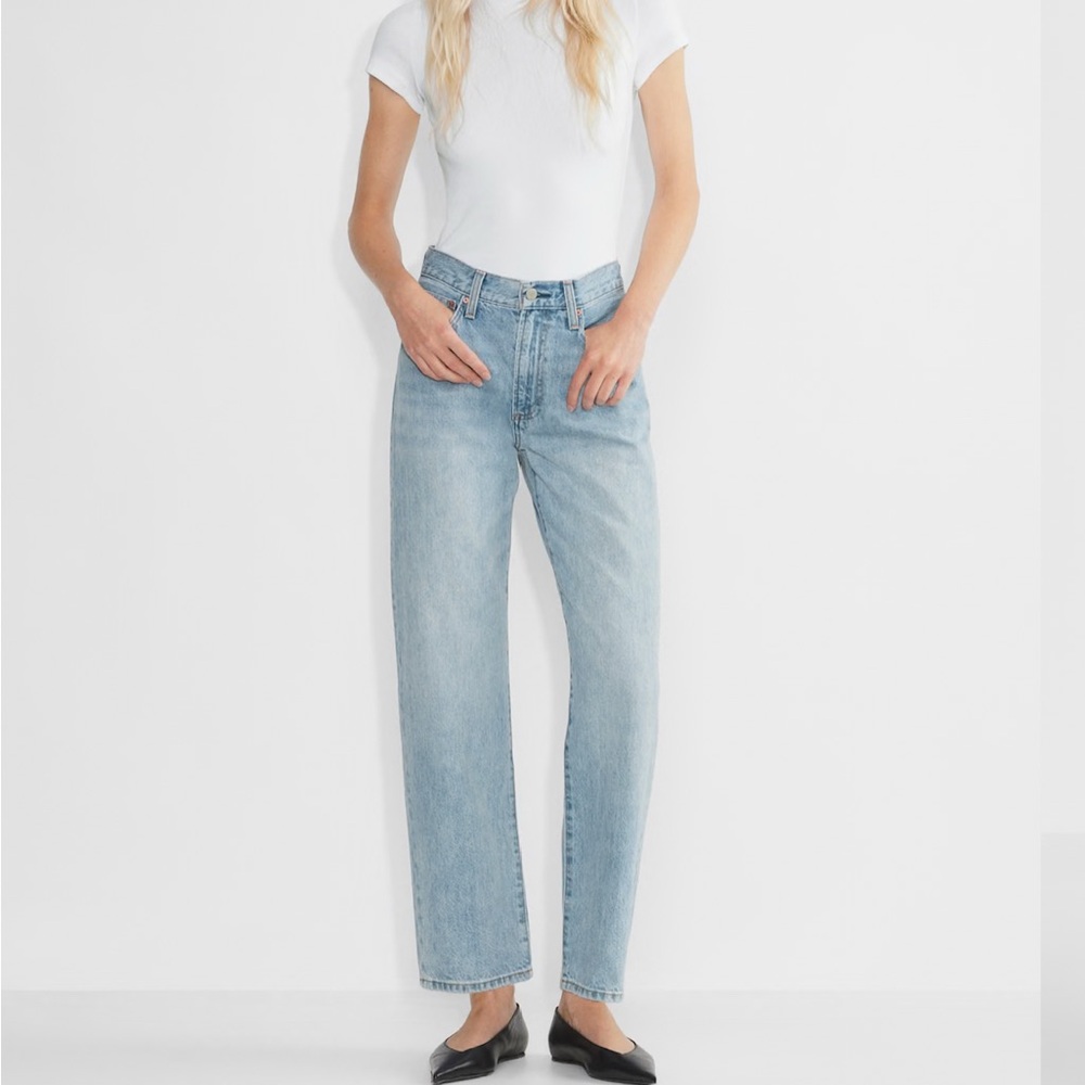 Aritzia Denim Forum The Marlo Hi-rise Loose Jean